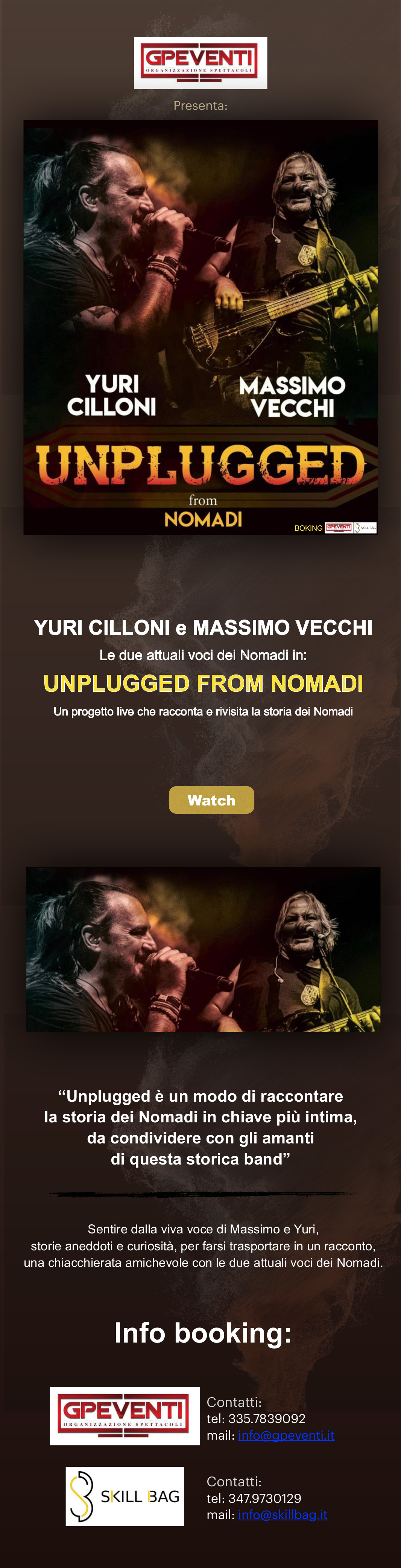 Unplugged for Nomadi